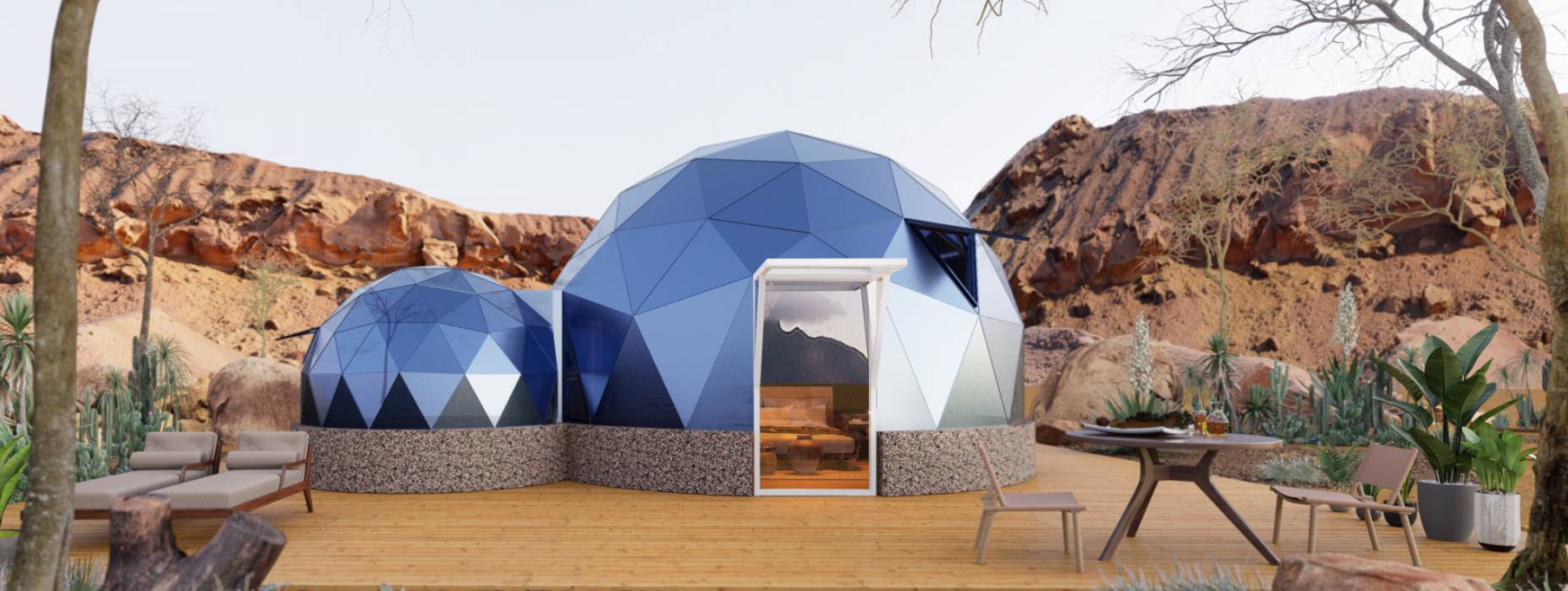 昭阳区球形智能光伏玻璃星空房